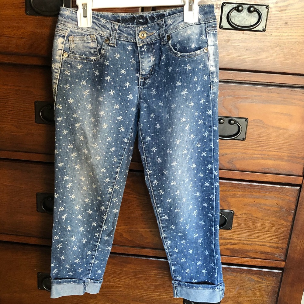 ❗️5 for $25❗️🍭Girls Arizona denim Capri